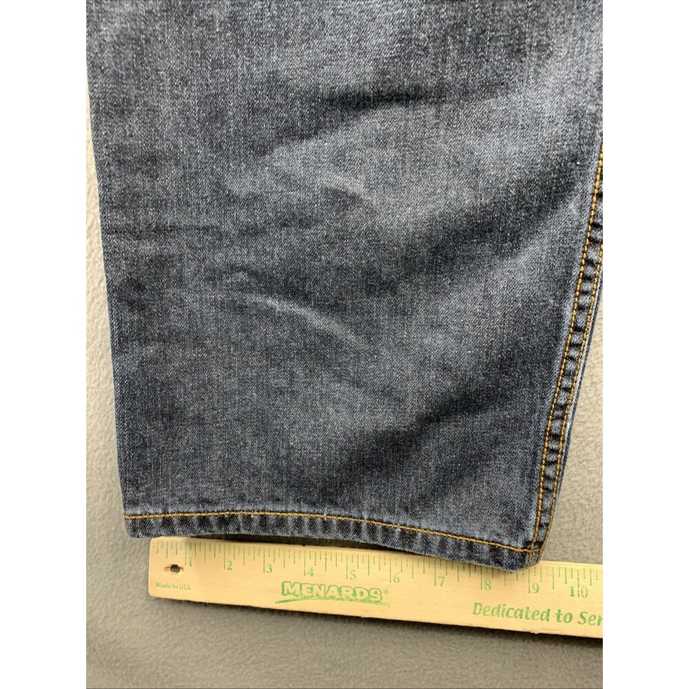 RocaWear Authentic Denim Jeans Men's 1999 Loose Fit Dark Blue Size 36X30 Y2K - Picture 8 of 16